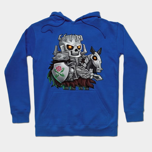 Skull Knight Hoodie by mprokolo corgi